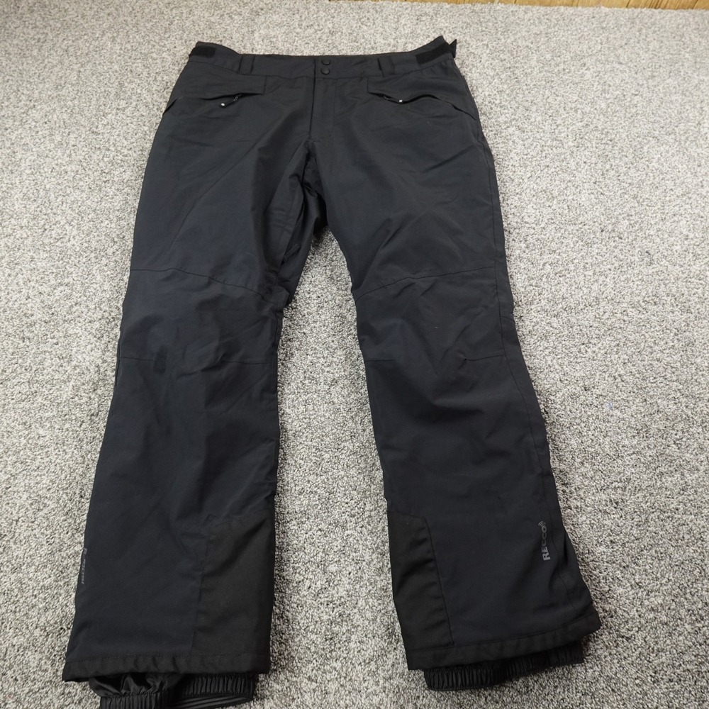 Mountain Warehouse Pants Mens XL Black Waterproof Outdoor Skin Snow Recco Isodry